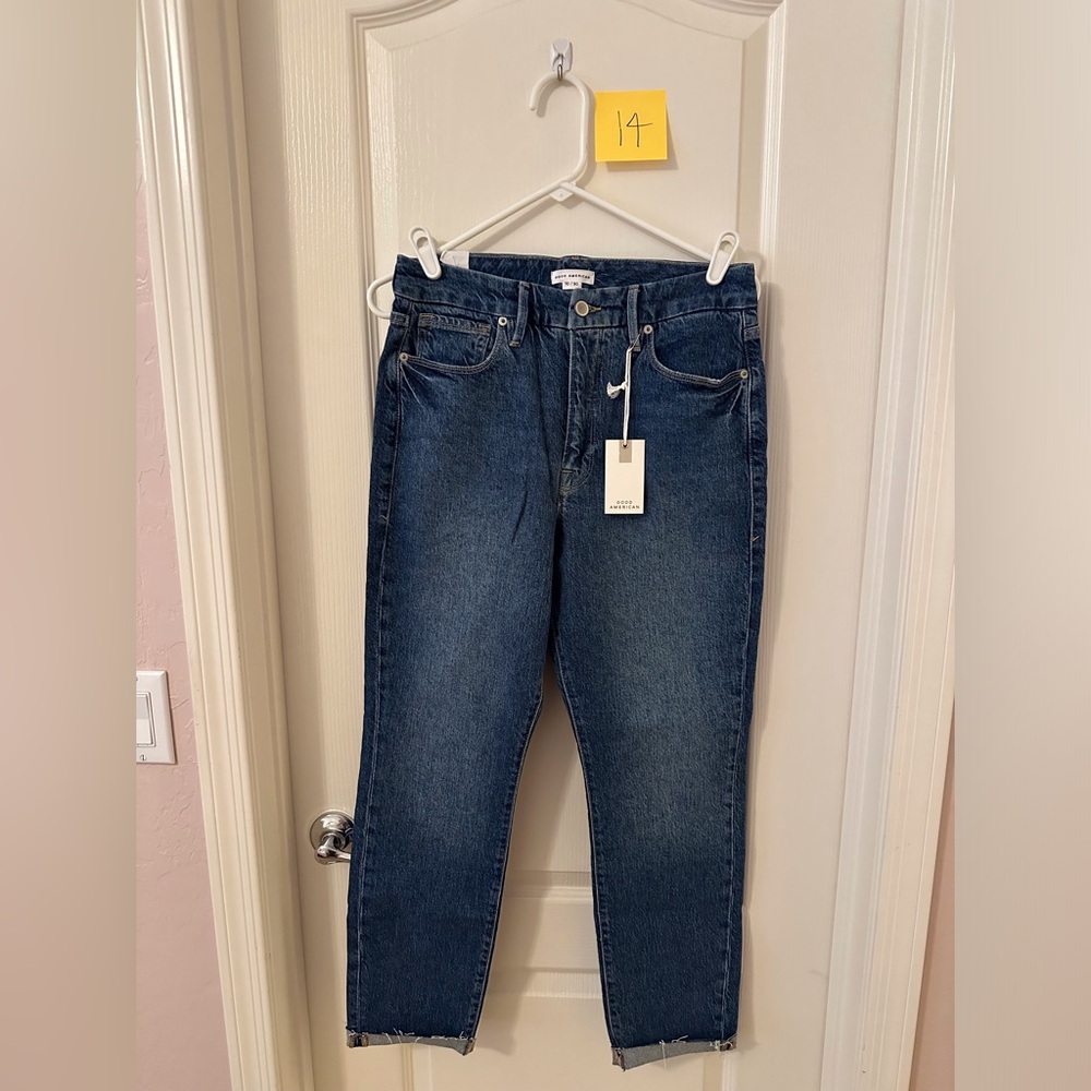 NWT Good American Good Classic Jean